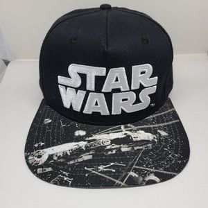 Bioworld Star Wars Millennium Falcon Snapback Hat - Black